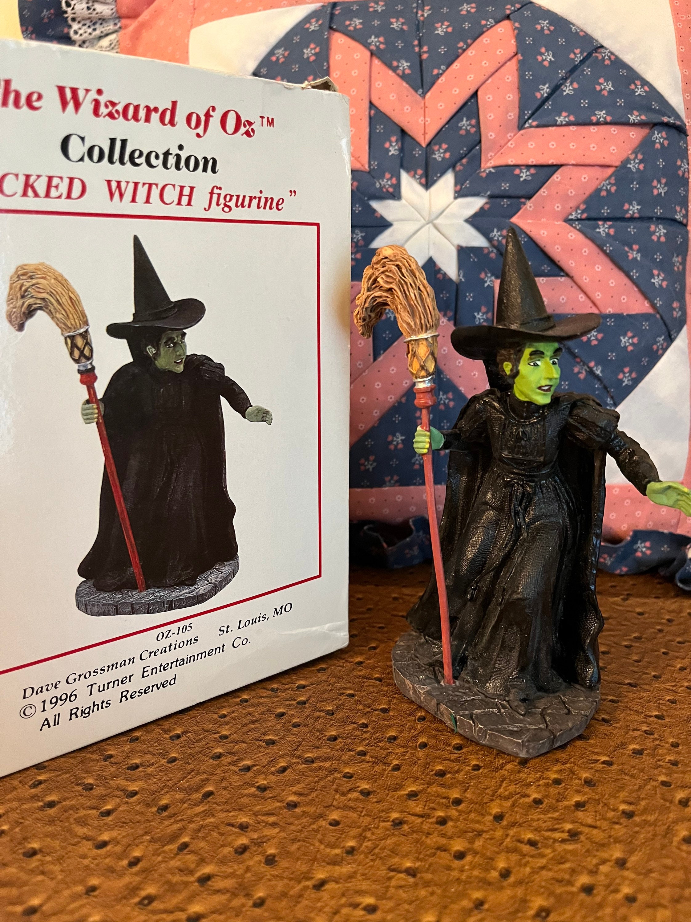 Vintage Wizard of Oz Wicked Witch Figurine Dave Grossman - Etsy