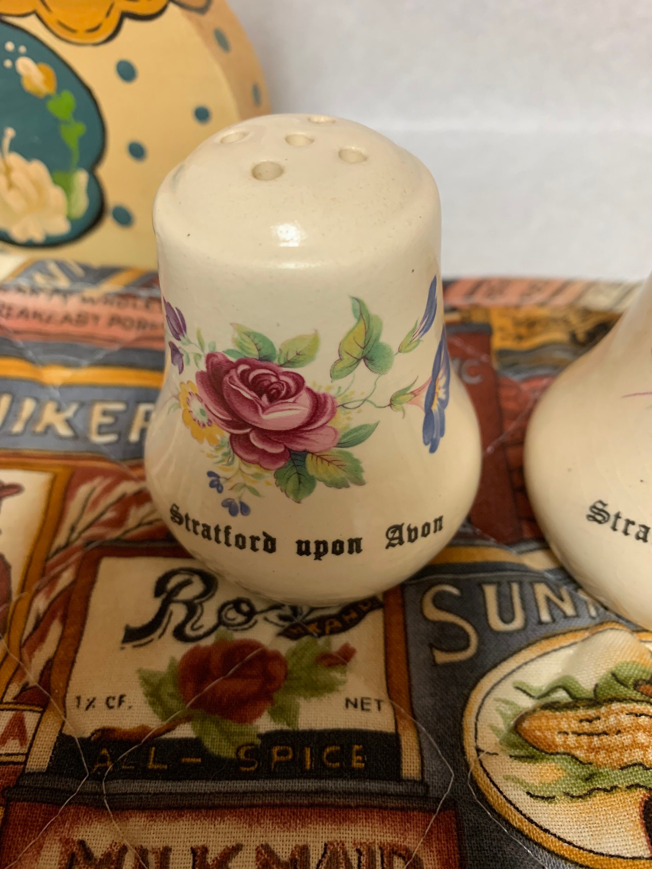 Salt & Pepper Shakers Home & Living Pair of Vintage Salt and Pepper