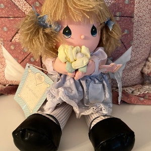 Vintage Precious Moments Doll Congratulations Doll Soft Body Doll Friendship Gift Birthday Gift Valentines Gift Easter Gift