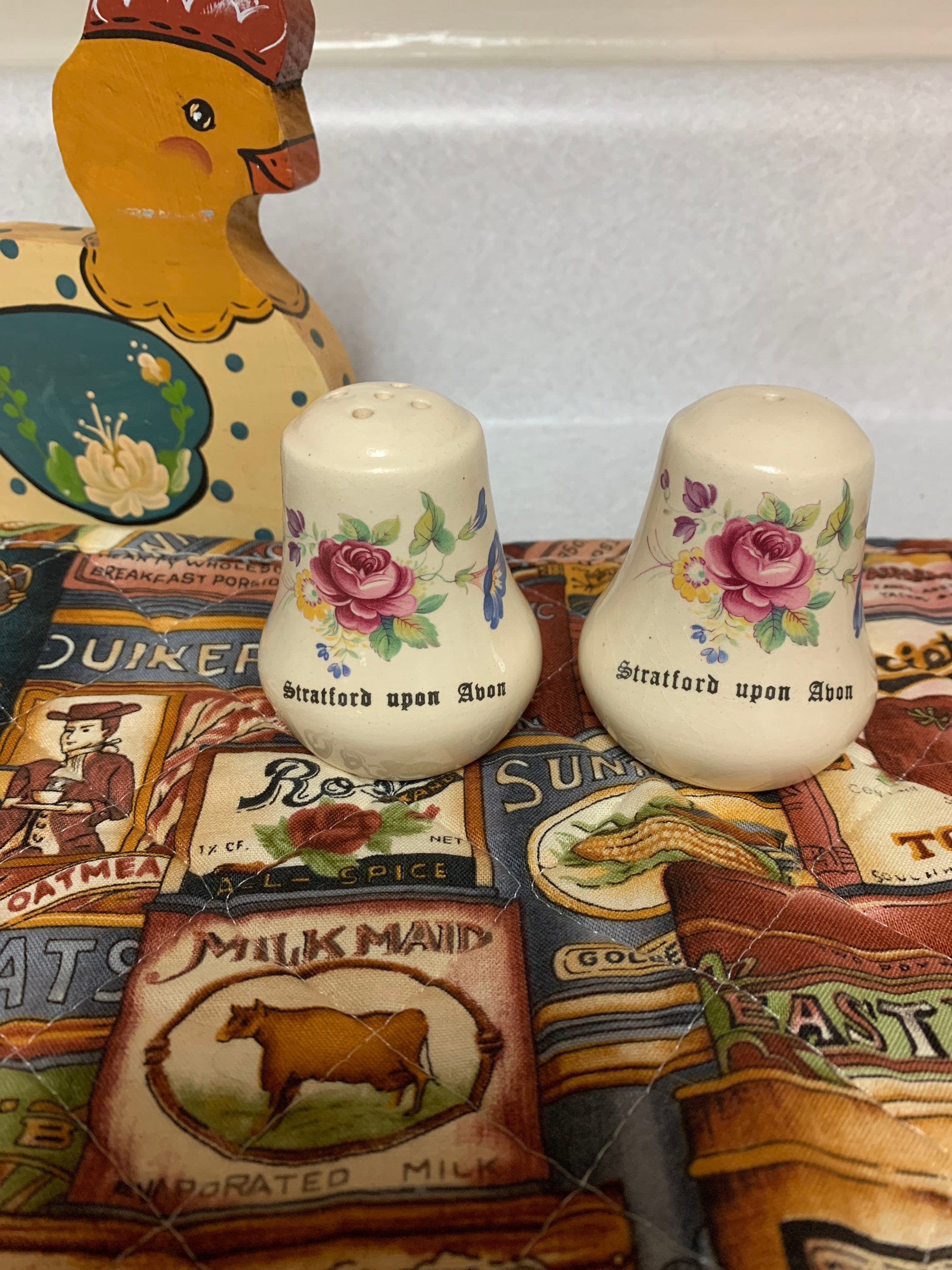 Salt & Pepper Shakers Home & Living Pair of Vintage Salt and Pepper