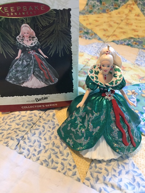 Holiday Barbie 1993 Classic Ornament Hallmark Series 1st
