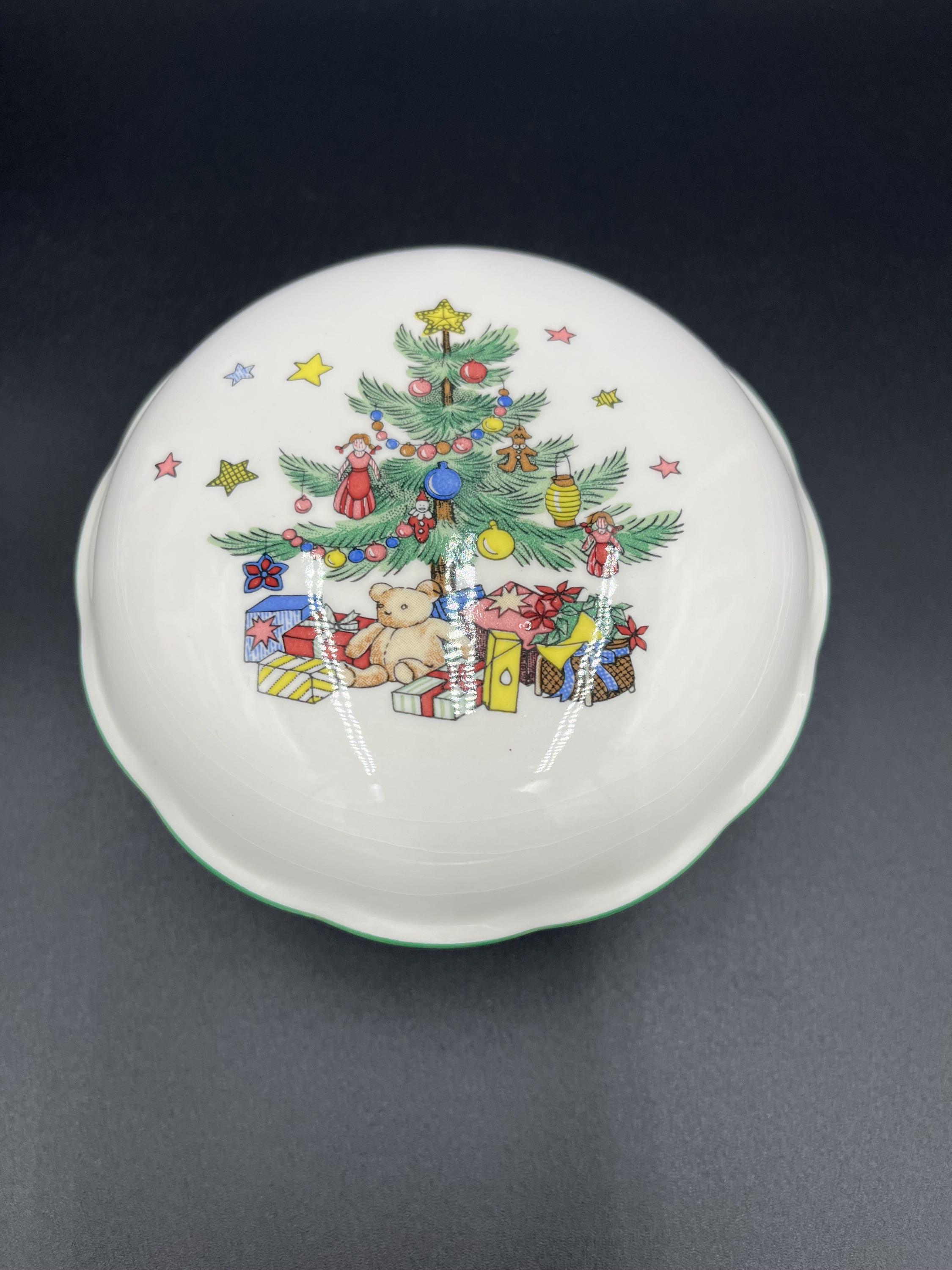 Vintage Nikko Christmastime Lidded Candy Dish, Made in Japan - Etsy