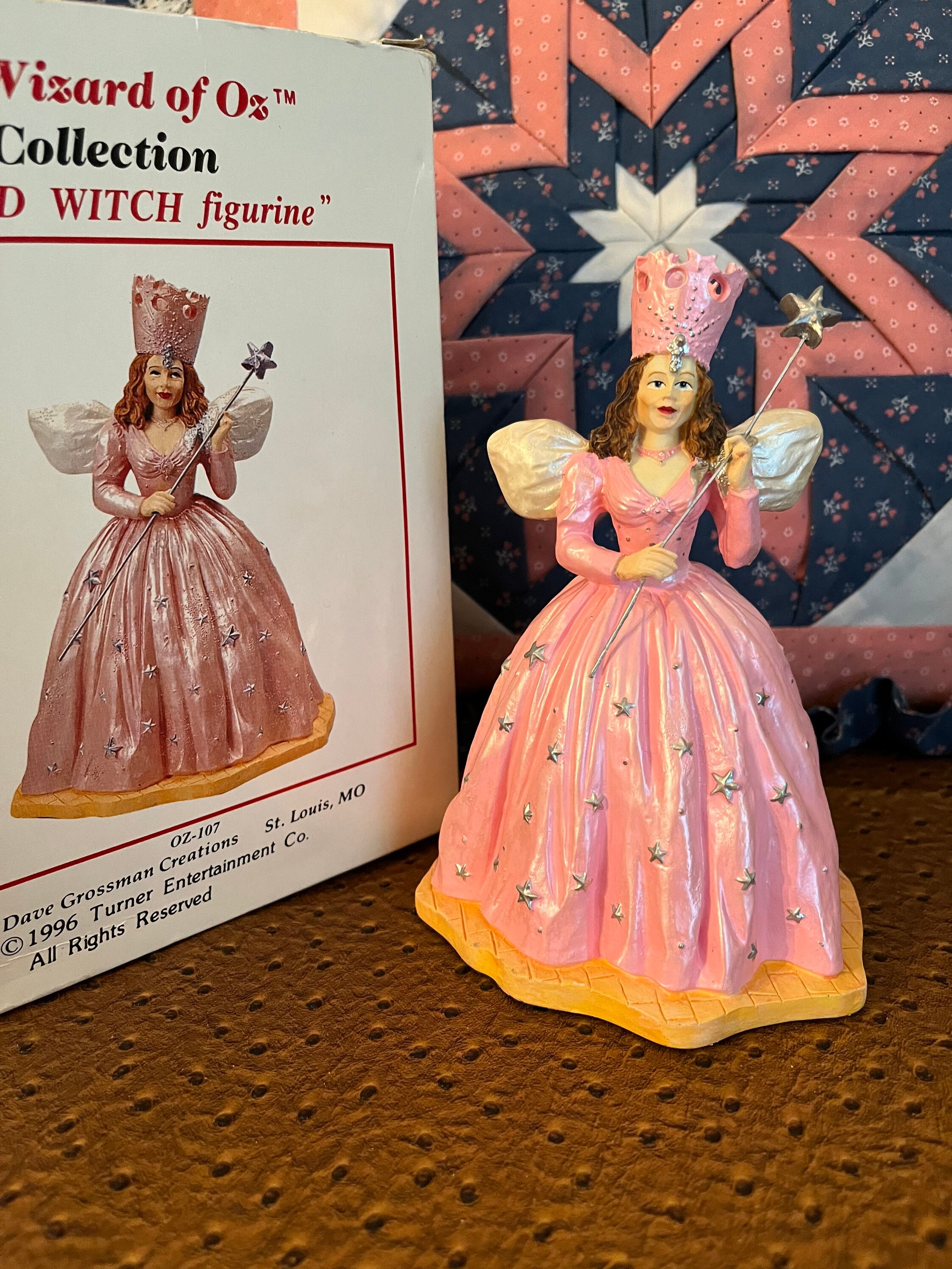 Vintage Wizard of Oz Glenda Good Witch Figurine David Grossman - Etsy