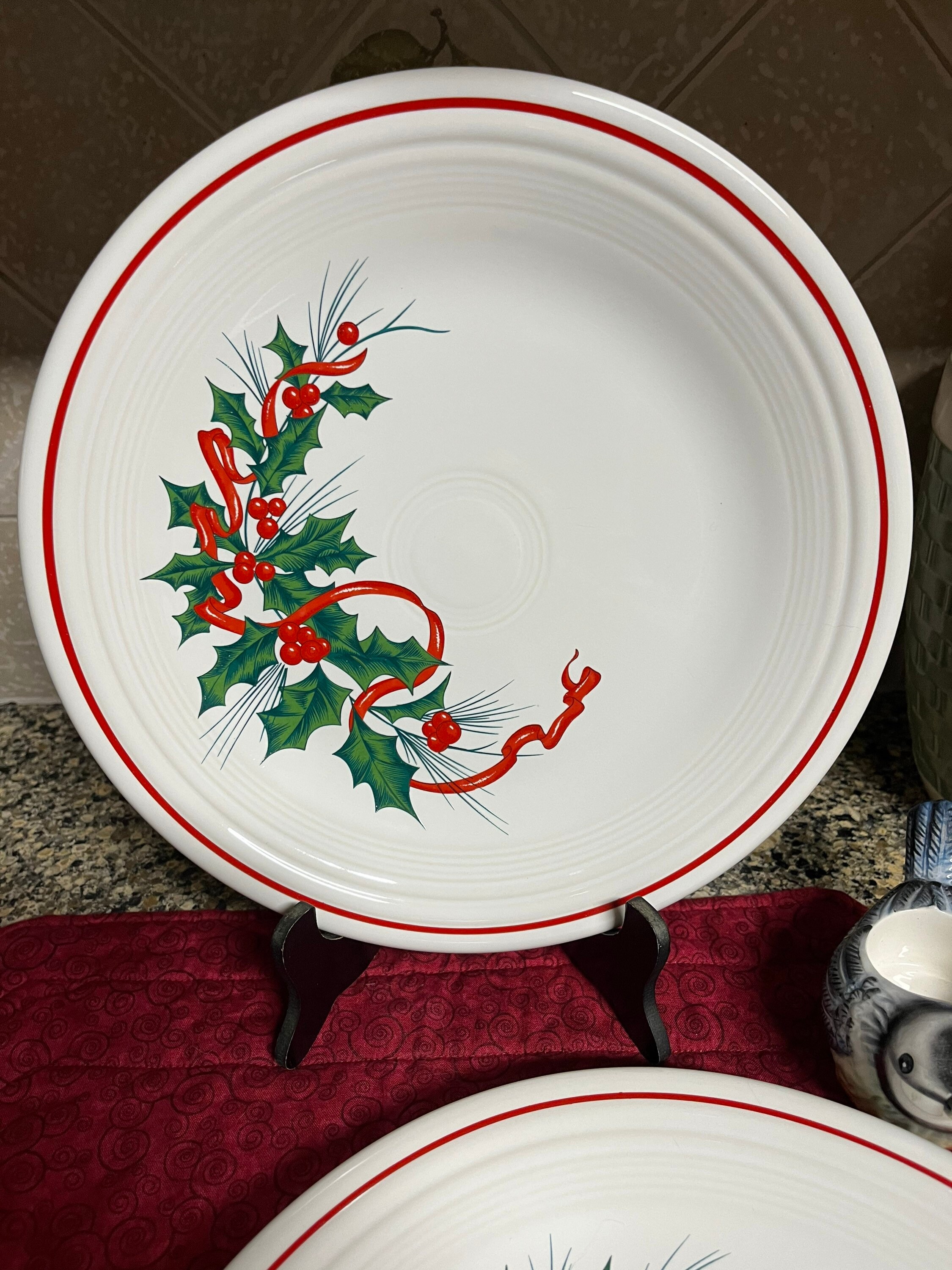 Fiesta christmas dishes hotsell