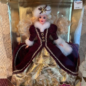 Barbie Doll  1996 Happy Holidays Barbie Doll Birthday Gift Friendship Gift Christmas Gift Valentines Gift Birthday Gift Christmas Doll