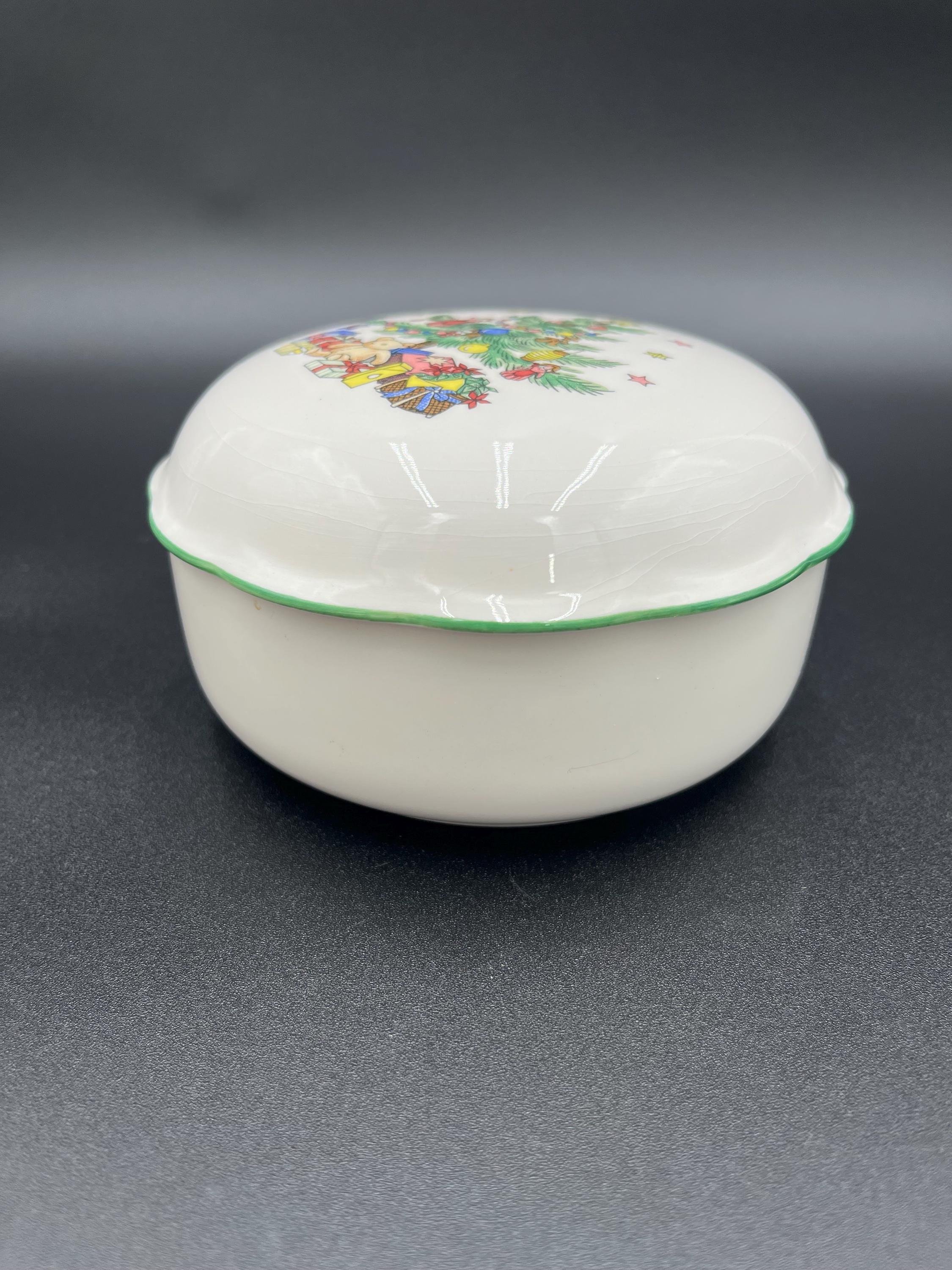 Vintage Nikko Christmastime Lidded Candy Dish, Made in Japan - Etsy