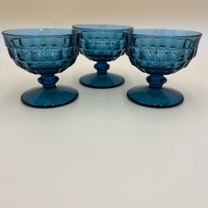Colony Whitehall Sherbert Set 3 Pieces Tall Champagne Set Whitehall Riviera Blue Friendship Gift Birthday Gift Housewarming Gift Wedding