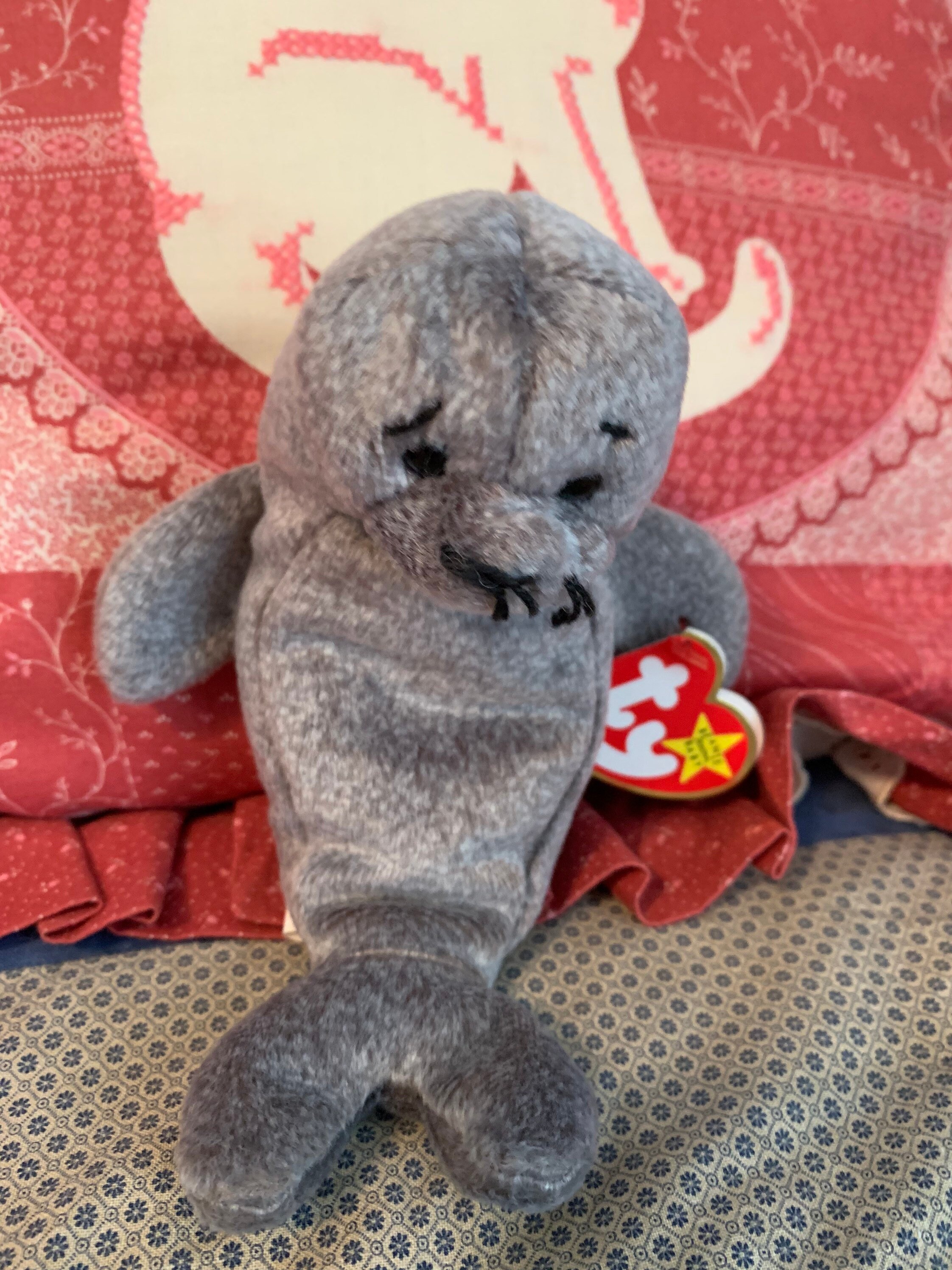 Slippery ty hotsell beanie baby value