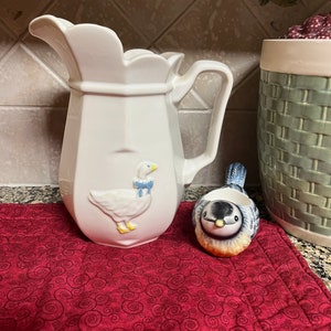 Vintage McCoy Goose Pitcher Water Pitcher Lemonade Pitcher Tea Pitcher Wedding Gift Birthday Gift Friendship Gift Housewarming Gift Ch Gift