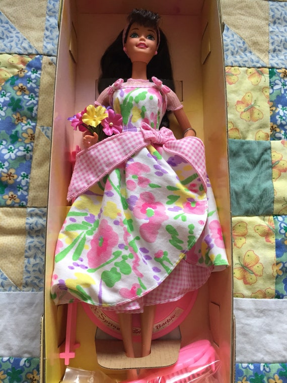 spring petals barbie