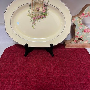Vintage WS George Breakfast Nook Serving Platter Vintage Dinnerware Friendship Gift Wedding Gift Housewarming Gift