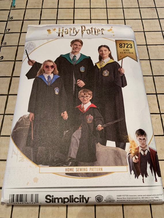 S8723 Patron de couture Costume Harry Potter Unisexe Enfant/Ado