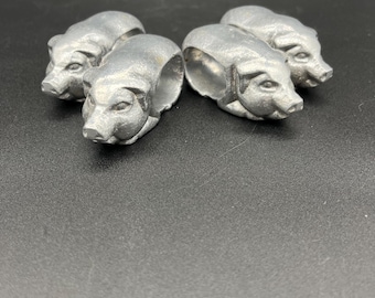 Pig Napkin Holder Set 4 Pieces Armatale Farm Animal Napkin Holder