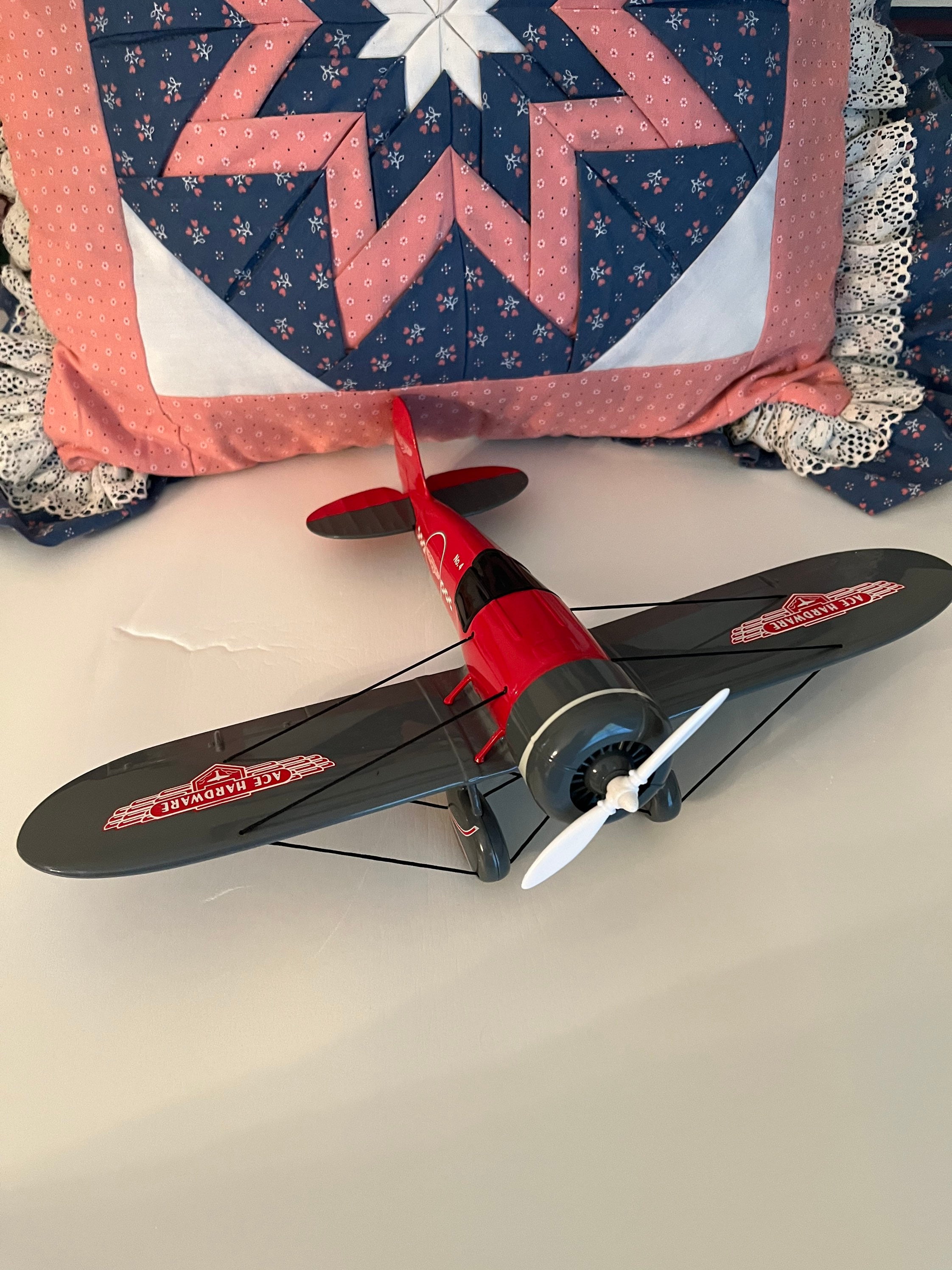 Vintage Ertl Ace Hardware Airplane Man Cave Home Decor - Etsy
