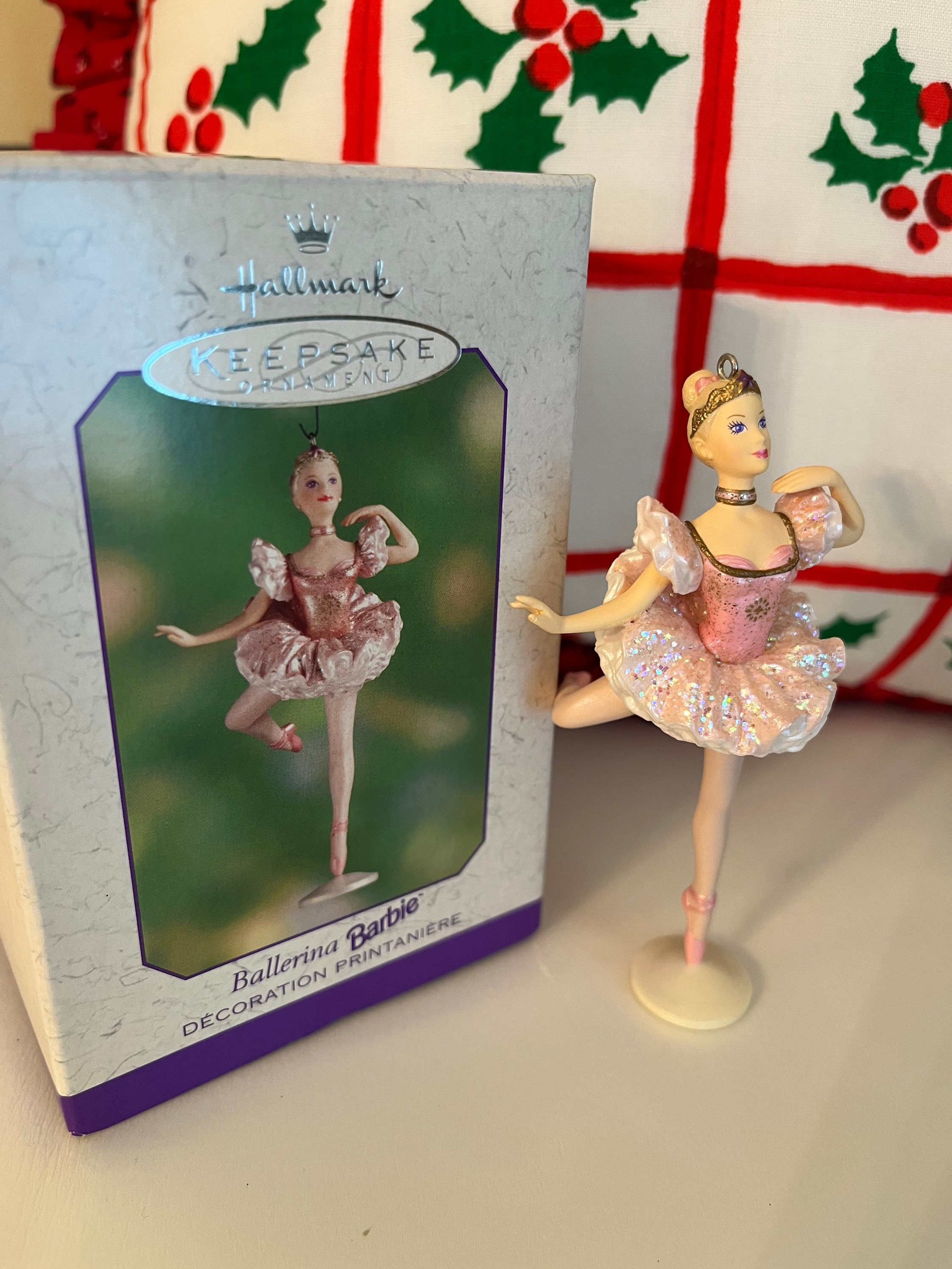 Hallmark barbie ballerina ornament hotsell