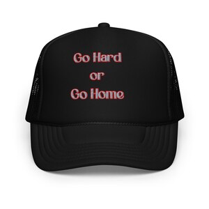 Trendy Trucker Hat,Embroidered Trucker Hat, Funny Quote Hat, Otto Cap, Trendy Phrase Cap, Gift for Him or Her, Snapback Mesh Hat