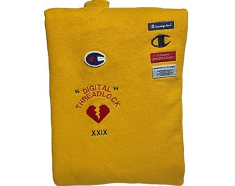 Yellow Champion Sweatshirt