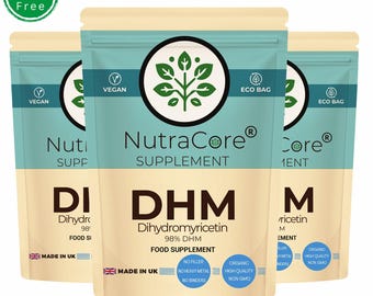 Dihydromyricetin Capsules 600mg | High-Grade Natural Dihydromyricetin Powder | Vegan & Eco-Conscious Supplement – NutraCore