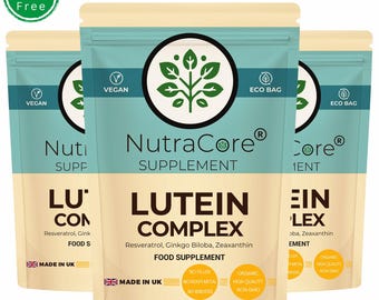 Lutein Complex Extract Capsules 700mg: Vegan Plant-Based Supplement