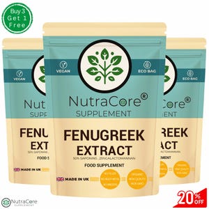 Fenugreek Capsules 600mg Clean Natural Fenugreek Powder Eco-friendly Best Vegan Supplements Plant-based-NutraCore