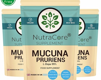 Kapsułki Mucuna Pruriens: 99% naturalny suplement wegański