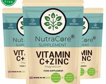 ビタミンC・亜鉛・マグネシウムカプセル：植物由来のヴィーガンサプリメント - NutraCore