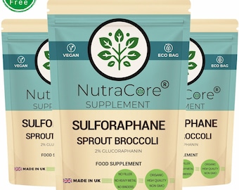Sulforaphane Sprout Broccoli Capsules: Vegan Plant-Based Supplement