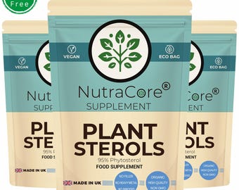 Plant Sterols Capsules 700mg: Vegan, Eco-Friendly Supplement