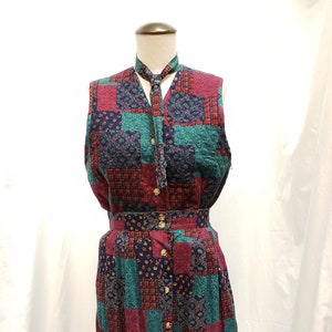 PORTRAITS By NORTHERN ISLES Usa Made Skirt Vest Set