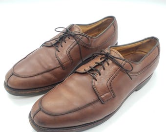 ALLEN EDMOND Stockbridge Lace Up Mocc Toe Mens Size 11D