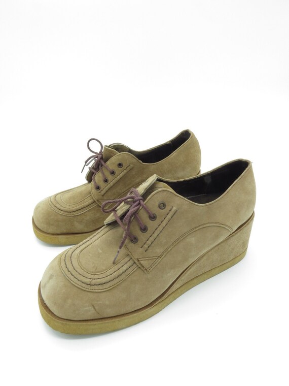 women's lace up wedges