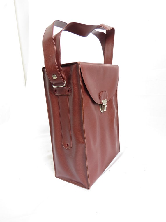 BROWN VINYL Rectangular Camera Case - image 5