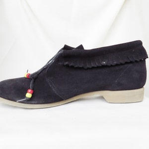 ROAMAN'S Black Suede High Top Moccasins image 2