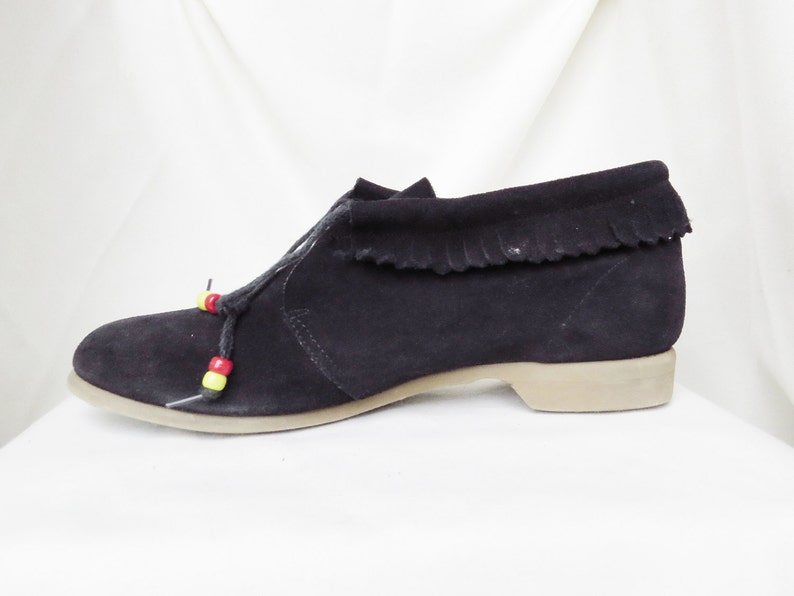 ROAMAN'S Black Suede High Top Moccasins image 2