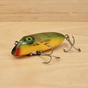 Antique Bass Lure - Etsy Antique Bass Lure - Etsy