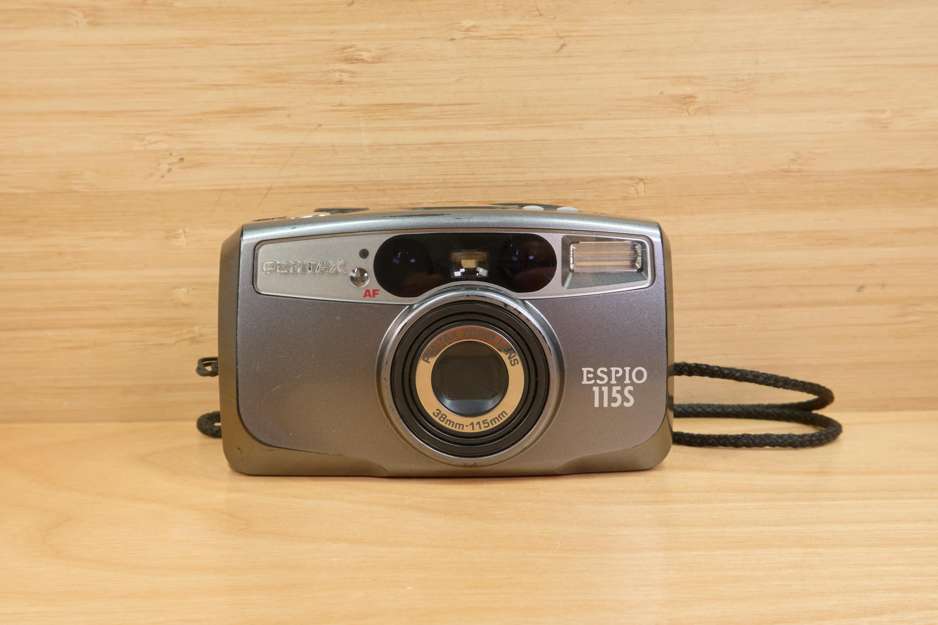 Canon PENTAX コンパクトフィルムカメラ ヴィンテージ ペンタックス エスピオ 115S 35mm ポイントアンド