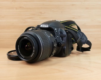 Nikon D3100 DSLR W Nikkor Af-s Dx 18-55mm F/3.5-5.6 G VR Macro
