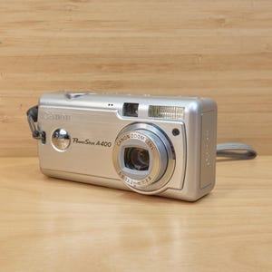 Vintage Canon PowerShot A400 3.2 MP Digital Camera, 2.2x Optical Zoom