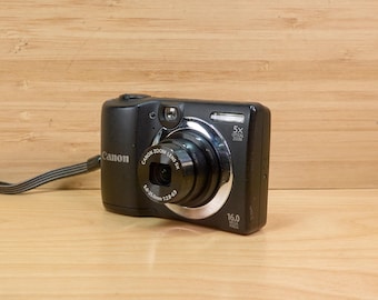 Canon PowerShot A1400 16.0MP Compact Digital Camera / 5x Zoom / HD Video / Tested