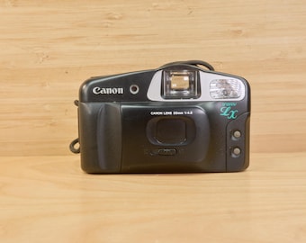 Vintage Canon Snappy LX / 35mm Point and Shoot Film Camera / Compact / Tested & Working