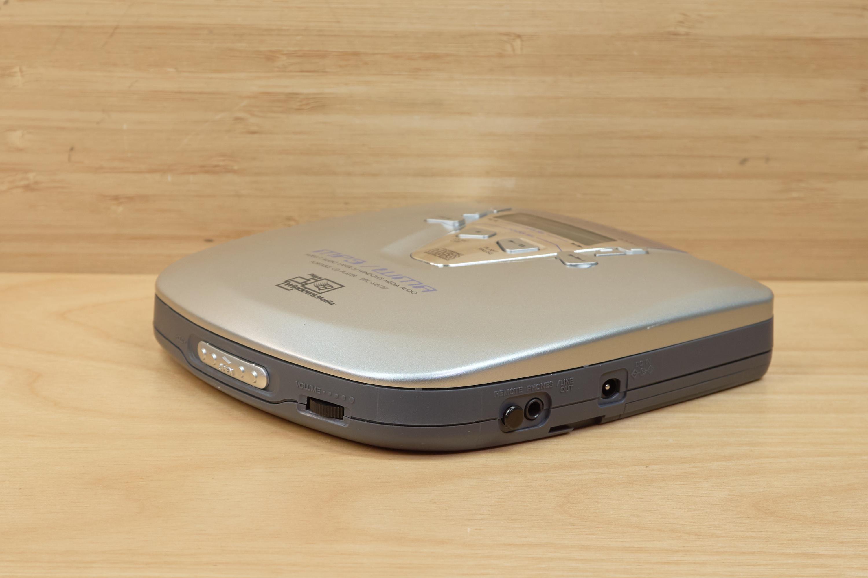 ほぼ未使用品　KENWOOD DPC-MP727 ポータブルCDプレーヤー ビンテージ Kenwood DPC-MP727 ポータブル CD プレーヤー MP3/WMA