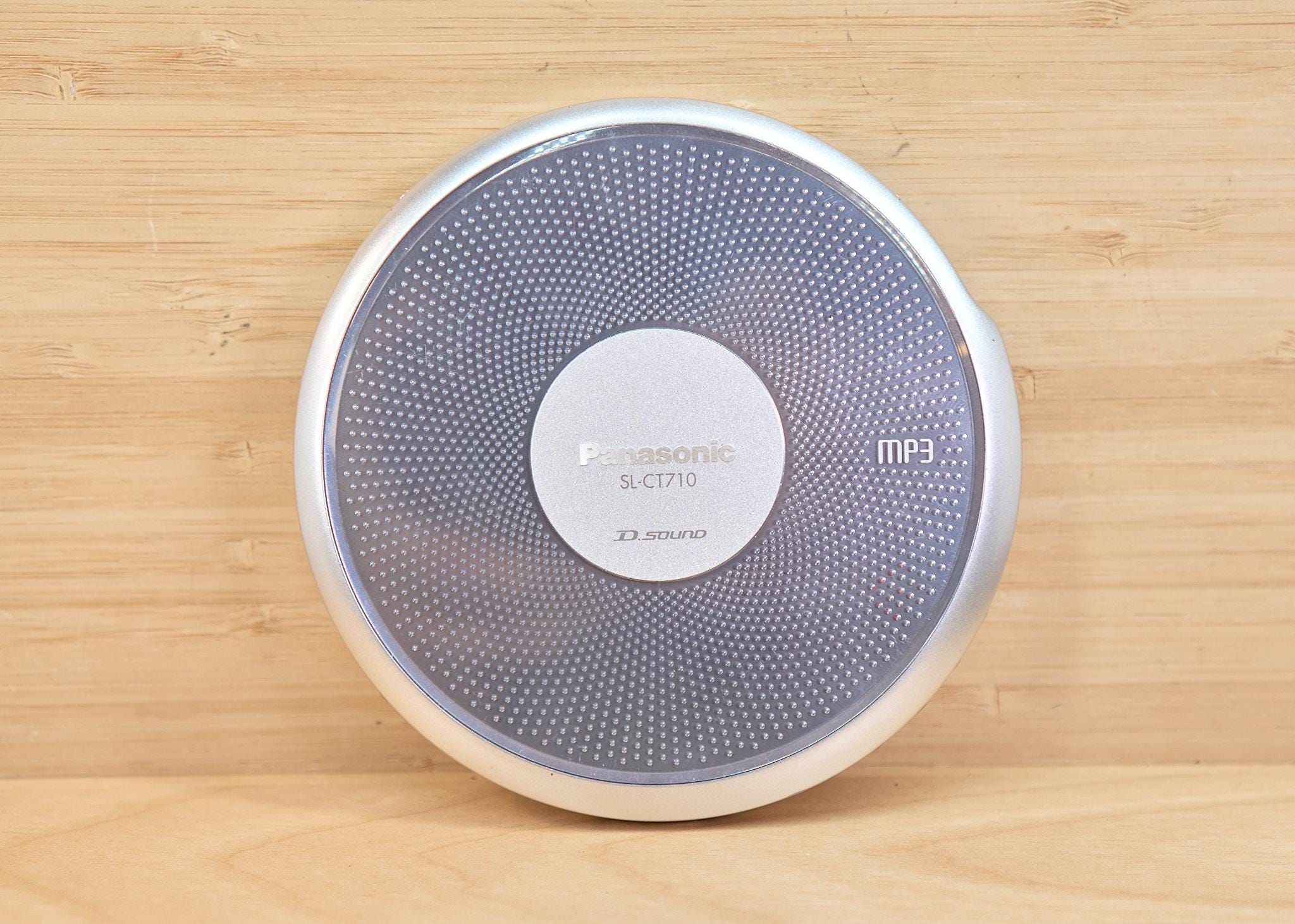 Vintage Panasonic SL-CT710 Portable CD Player / MP3 WMA Playback