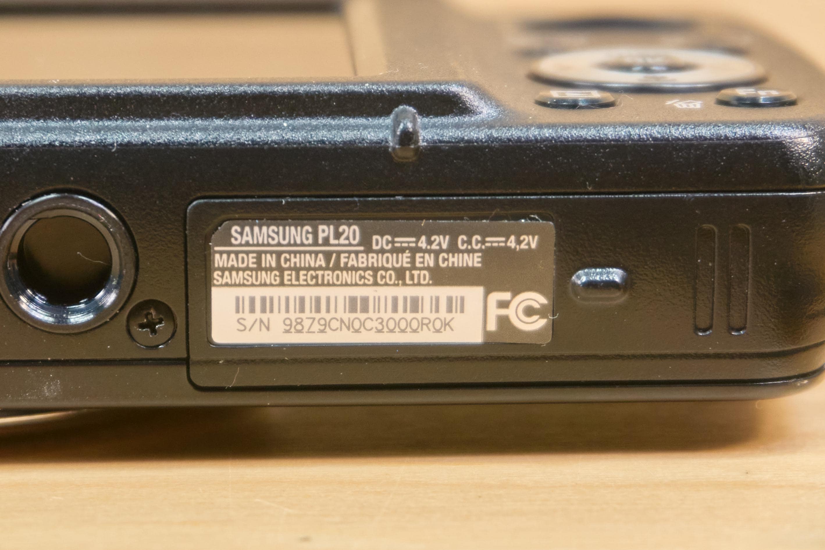 ヴィンテージ Samsung PL20 14.2MP デジタルカメラ / 5倍光学ズーム