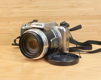 Olympus SP-800UZ 14MP Digital Camera W/30x Zoom SP800UZ Silver - Etsy