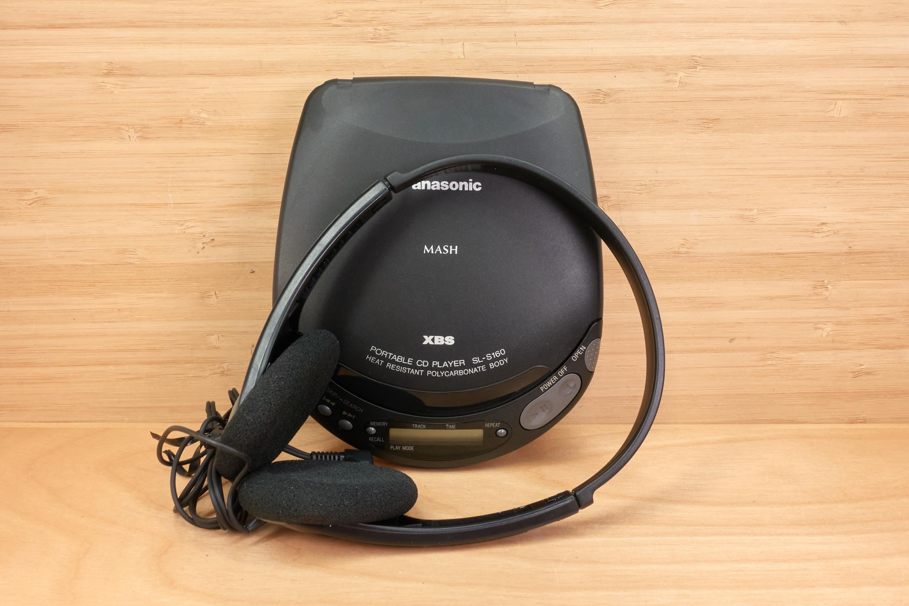 Vintage Panasonic SL-S160 Portable CD Player / MASH Technology