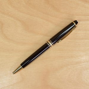 Vintage Montblanc Meisterstück Ballpoint Pen / Classic Black & Gold / Made in Germany /  READ Description!