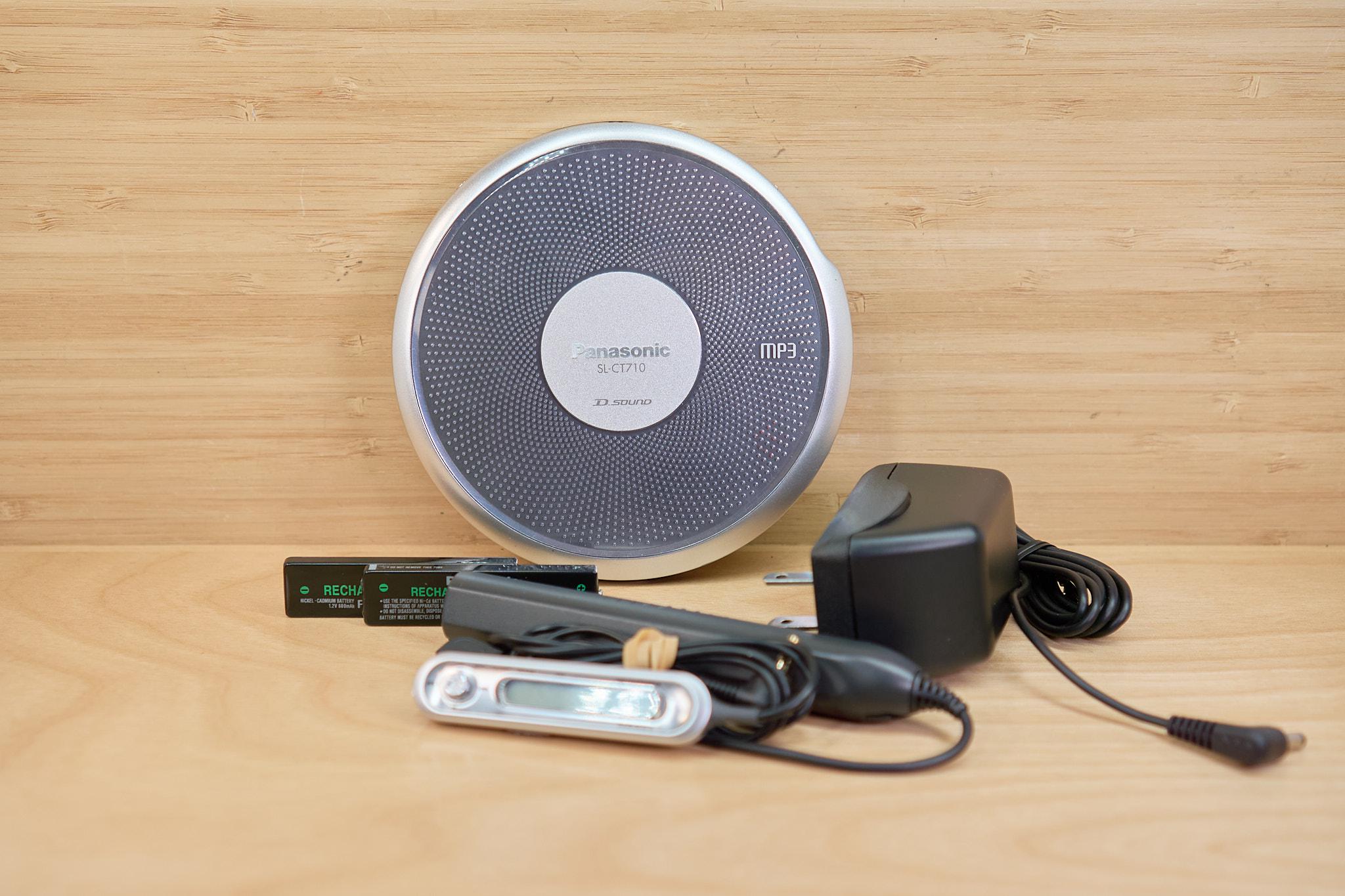 Vintage Panasonic SL-CT710 Portable CD Player / MP3 WMA Playback