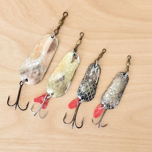Vintage fishing spoon - Etsy 日本