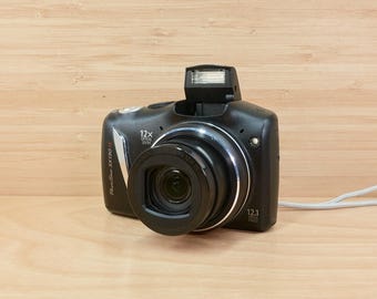 Canon Powershot SX130 IS 12.1MP Digital Camera - Black - Etsy Canon Powershot SX130 IS 12.1MP Digital Camera - Black - Etsy