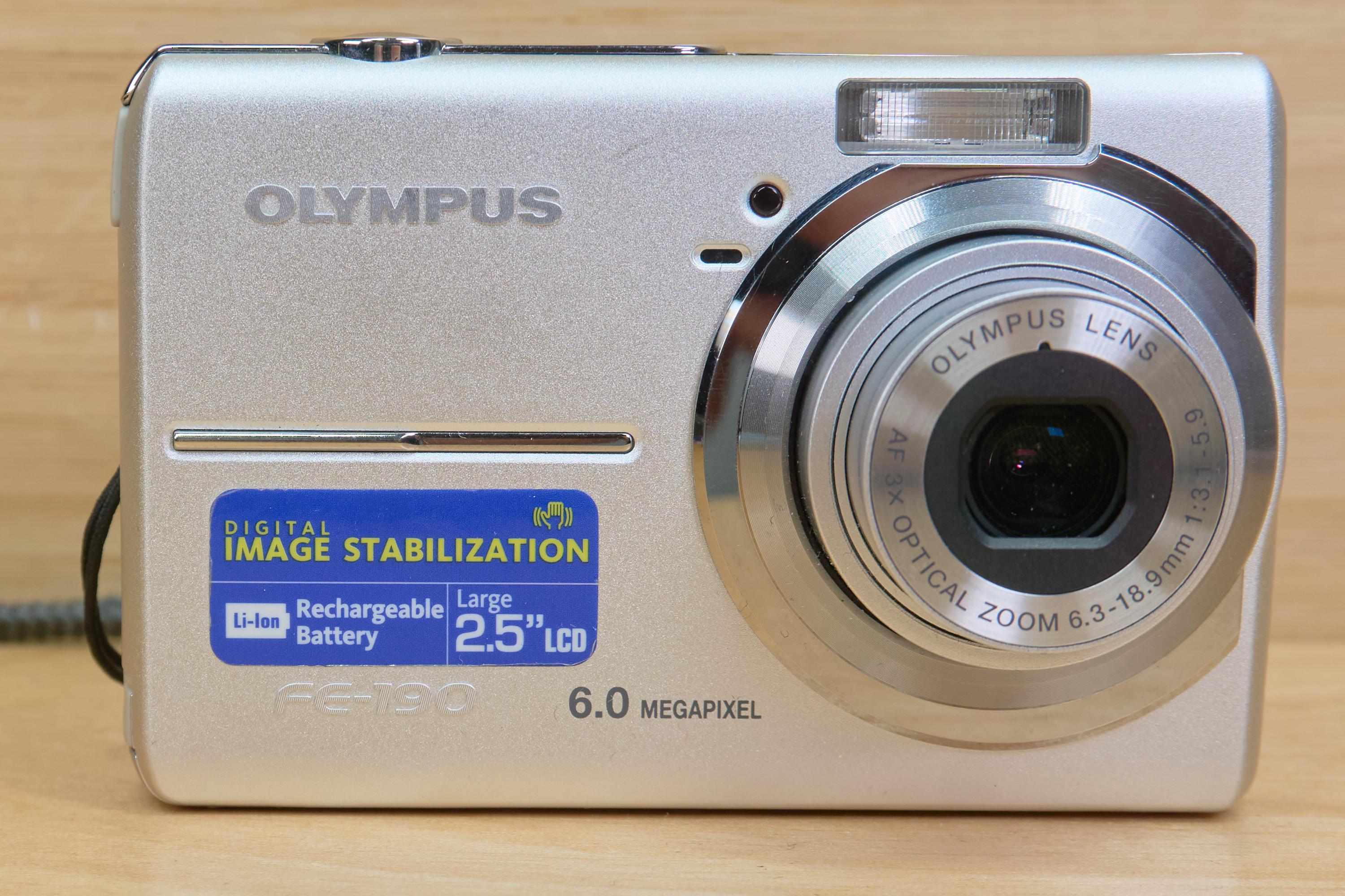 Vintage Olympus FE 190 6MP Digital Camera, 3X Optical Zoom - Etsy